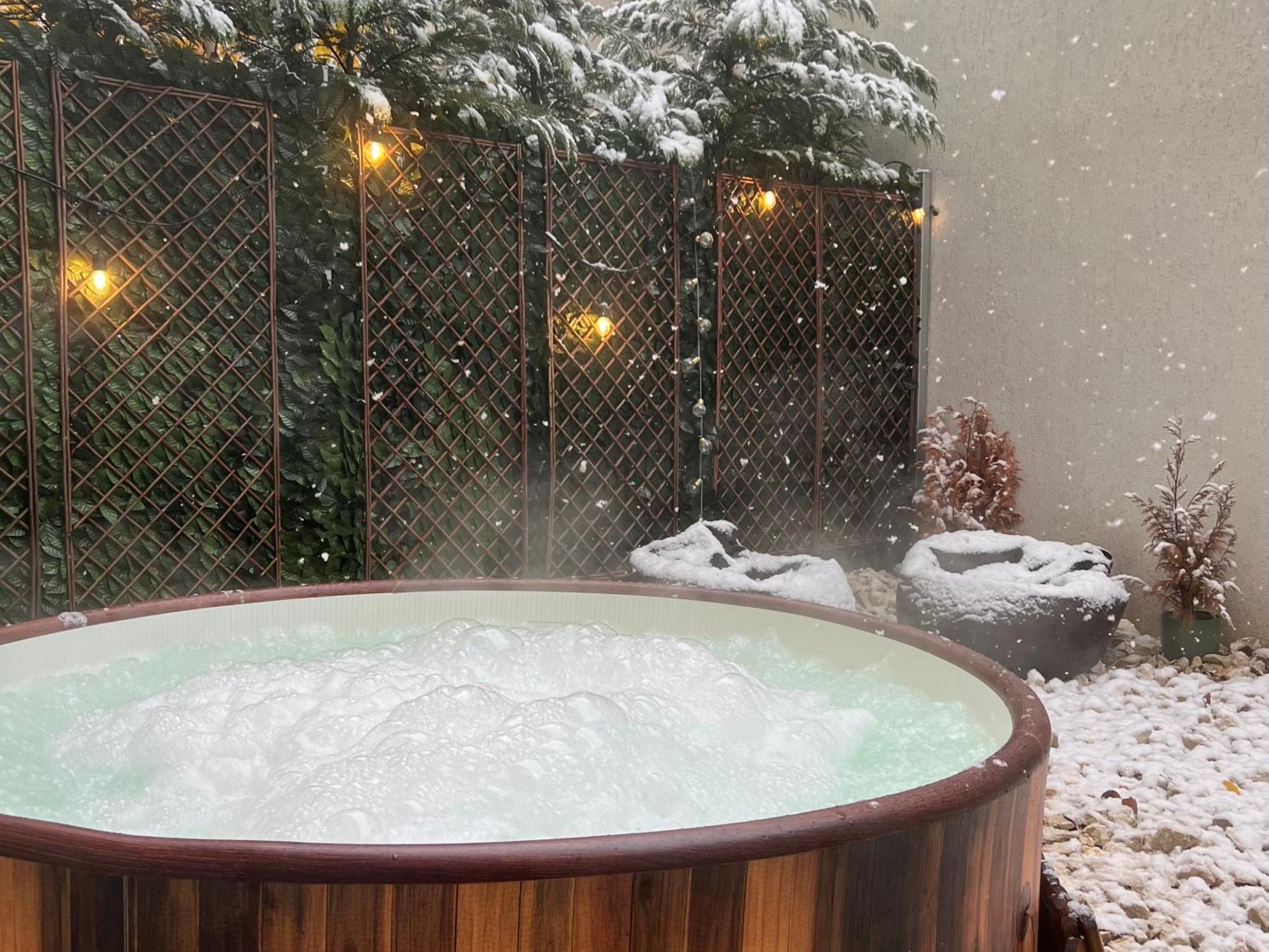 Downtown Hidden Garden With Jacuzzi In Bucharest Lägenhet Exteriör bild